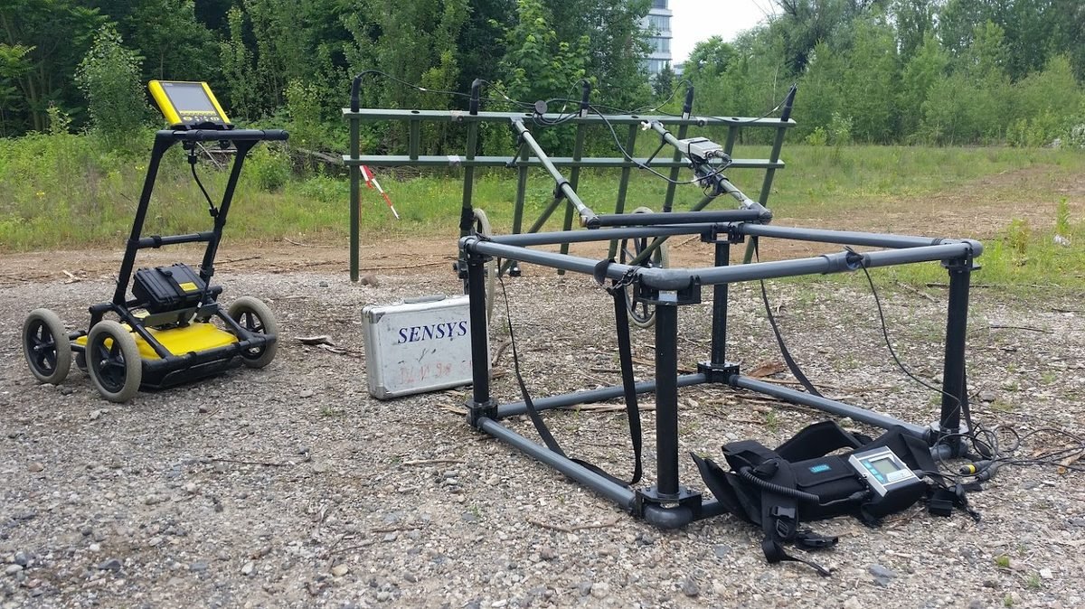 Geomagnetik-Ausrüstung